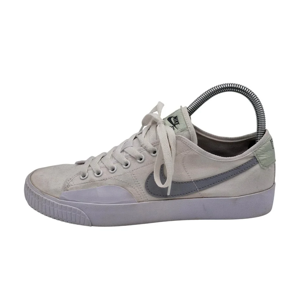Nike SB‎ Blazer Court Shoes Mens Size 7 White Canvas Skateboarding CZ5605-100